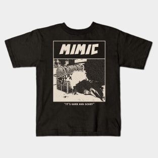 Mimic Frieren Gloomy Halftone Fanart Design Kids T-Shirt